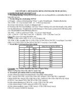 Chuyên đề 1 Đồng đẳng đồng phân danh pháp